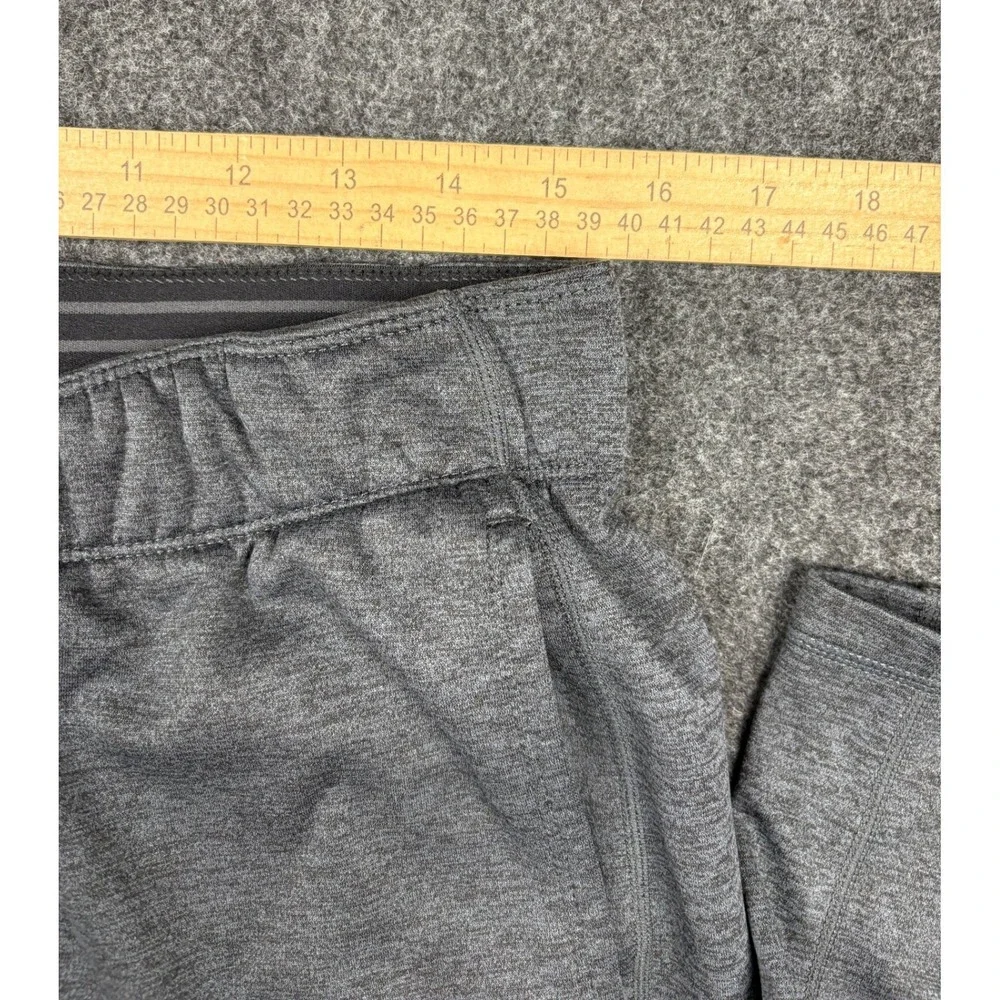 Nike Therma-FIT Mens Grey Heather Fleece Training Pants Straight Leg Large